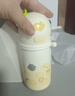 babycare草莓兒童保溫杯嬰幼兒寶寶水杯吸管杯學(xué)飲杯外出水壺兒童水杯t 贈直通吸嘴-背帶款 晨光黃 450ml 曬單實(shí)拍圖