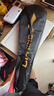 李寧（LI-NING）羽毛球拍雷霆小鋼炮全碳素進(jìn)攻型超輕高磅單拍黑色4U 已穿線(xiàn) 曬單實(shí)拍圖