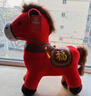 伊美娃娃2026年馬年吉祥物玩偶馬年公仔毛絨玩具小馬娃娃生肖禮物年會(huì )禮品 曬單實(shí)拍圖
