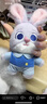 迪士尼（Disney）瘋狂動(dòng)物城朱迪萌糖掛件毛絨玩具公仔鑰匙扣送閨蜜朋友生日禮物女 曬單實(shí)拍圖