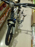 飛鴿（FG FLYING PIGEON）兒童自行車(chē)學(xué)生山地車(chē)青少年單車(chē)單速變越野車(chē)碟剎車(chē)18寸灰黑 曬單實(shí)拍圖