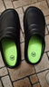 2026夏季廚師鞋廚房防滑鞋男女食品廠(chǎng)工作勞保鞋防雨水鞋厚底耐磨 黑色 43 曬單實(shí)拍圖