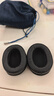 承策 適用于鐵三角AR5BT耳機套AR5is耳罩頭戴式降噪耳機罩ATH-AR5BT包耳式隔音海綿套專(zhuān)用耳機配件 【原配款】黑色蛋白皮耳套一對 曬單實(shí)拍圖