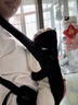 usbeesbaby橫抱豎抱多功能背帶新生兒護脊夏季透氣輕便出行遛娃神器 夢(mèng)幻黑冰絲棉JDQ 曬單實(shí)拍圖