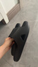 樸西荔木涼拖鞋浴室情侶款居家洗澡防滑eva四季拖鞋男 珍珠黑 42-43 曬單實(shí)拍圖