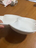 FVFH加厚分格餐盤(pán)大人減脂一人食家用四格分餐盤(pán)陶瓷減肥定量早餐盤(pán)子 中號8.5寸四格分餐盤(pán) 曬單實(shí)拍圖