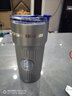 百事可樂(lè )可樂(lè )保溫杯咖啡杯316L不銹鋼水杯高顏值便攜車(chē)載杯子金屬銀620ML 曬單實(shí)拍圖