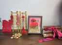 赟婭五谷豐登擺件喬遷之喜裝飾新居布置搬家入宅儀式用品禮物全套2025 五谷豐登擺臺三件套(大號) 曬單實(shí)拍圖