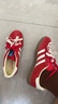 阿迪達斯（adidas）（adidas）三葉草男女鞋GAZELLE INDOOR低幫休閑鞋IF1808紅白38 曬單實(shí)拍圖