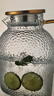 憶壺茶涼水壺冷水壺耐高溫玻璃泡冰水壺大容量家用果汁杯花果茶壺儲水瓶 曬單實(shí)拍圖