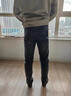 【兩條裝】牛仔褲男新款春秋薄款男褲彈力修身小腳工裝百搭長(cháng)褲子 灰色+黑色【2件裝】 常規 34 二尺七 曬單實(shí)拍圖