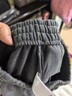 蓋璞（GAP）男童2025春季新款重磅膝蓋褶皺針織長(cháng)褲兒童裝運動(dòng)衛褲675154 曬單實(shí)拍圖