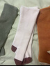 尼多熊兒童襪子秋冬寶寶中長(cháng)筒加厚保暖加絨護膝襪嬰兒長(cháng)筒襪冬過(guò)膝襪 曬單實(shí)拍圖