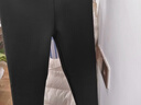 浪莎加厚鯊魚(yú)褲女打底褲秋冬高腰收腹面料400g加絨外穿緊身褲 曬單實(shí)拍圖