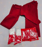 貓人【鵝絨天絲】2026本命年馬年女羊絨保暖內衣紅色禮物結婚情侶套裝 曬單實(shí)拍圖