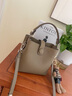 viney牛皮包包女包新款水桶包輕奢單肩手提包生日禮物高級感送女友老婆 【卡其】時(shí)尚閨蜜實(shí)用走心 高端品牌小眾通勤休閑 曬單實(shí)拍圖