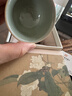 龍泉青瓷功夫茶杯個(gè)人專(zhuān)用單杯家用待客中式陶瓷仿古蓮瓣主人杯品茗杯茶盞 曬單實(shí)拍圖