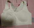 婷美發(fā)育期少女矯姿內衣初高中學(xué)生運動(dòng)文胸前扣防駝背女大童背心 白L 曬單實(shí)拍圖