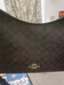 蔻馳（COACH）Laurel 31單肩斜挎手提包流浪包腋下包女包情人節送女生禮物 胡桃木色配黑色 曬單實(shí)拍圖