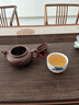 藏壺天下紫砂壺宜興原礦紫泥全手工貼花330cc大容量泡茶壺具家用 迎春 330ml 曬單實(shí)拍圖