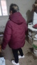 鴨鴨（YAYA）奶奶冬裝羽絨服女冬季新款中長(cháng)款加厚保暖時(shí)尚中老年媽媽裝外套女 曬單實(shí)拍圖