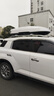 MIIKKE汽車(chē)車(chē)頂行李箱suv通用轎車(chē)超薄扁平車(chē)載車(chē)頂旅行箱大容量易安裝 雙開(kāi)750L黑/白/灰+靜音橫桿 曬單實(shí)拍圖