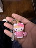 時(shí)島HelloKitty掛件書(shū)包包掛件鑰匙扣高顏值鑰匙扣掛件女士鑰匙扣 【主圖粉色款】高5cm 曬單實(shí)拍圖