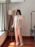 TFZF高級感真絲睡衣女款春夏季長(cháng)袖蕾絲送閨蜜生日禮物家居服禮盒套裝 圖片色-長(cháng)袖長(cháng)褲 M 曬單實(shí)拍圖