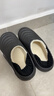 潤柔全包跟棉拖鞋男士2025秋冬季新款加絨保暖防水居家用室內棉鞋外穿 曬單實(shí)拍圖