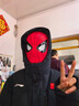 赟婭手動(dòng)電動(dòng)蜘蛛俠頭套眼睛可動(dòng)萬(wàn)圣節COS超凡面具晚會(huì )漫展禮物男 蜘蛛俠可充電-遙控眼睛禮盒版 曬單實(shí)拍圖
