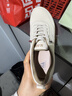 足力健老人鞋春季女鞋軟底板鞋旅游鞋休閑鞋子平底鞋女 6228K米白38 曬單實(shí)拍圖