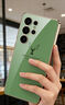 三星S25Ultra手機殼適用S25保護套電鍍彩繪麋鹿頭創(chuàng  )意時(shí)尚輕奢款 【金】抹茶綠-麋鹿【無(wú)字】 SM-S25Ultra 曬單實(shí)拍圖