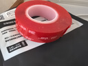 3M強力雙面膠ETC/汽車(chē)/家居通用無(wú)痕耐水耐高溫 10mm*3m*0.8mm *1卷 曬單實(shí)拍圖