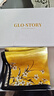 GLO-STORY絲巾女53cm桑蠶絲小方巾法式復古百搭領(lǐng)巾圍巾禮盒裝WSJ334001 曬單實(shí)拍圖