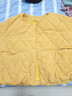 2026復古港風(fēng)夾棉保暖棉服秋冬短款ins寬松棉衣外套女【816】 黃色 夾棉加厚 M 80-110斤 曬單實(shí)拍圖