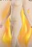 浪莎（LangSha）保暖內衣女士美膚衣肌底衣發(fā)熱秋衣秋褲女士超薄面膜潤膚保暖套裝 曬單實(shí)拍圖