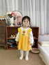 優(yōu)奇女童連衣裙春裝2026新款洋氣寶寶公主裙超萌洋氣春季外穿兒童裙子 向陽(yáng)花 100 曬單實(shí)拍圖