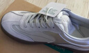 熱風(fēng)（Hotwind）銀色德訓鞋女款2026年春季新款百搭平底休閑鞋輕便軟底女鞋子 曬單實(shí)拍圖