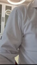 柒牌【10A抗菌莫代爾】男裝商務(wù)長(cháng)袖襯衫春秋男士結婚白襯衣正裝上衣 曬單實(shí)拍圖
