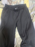 安踏運動(dòng)褲男士2026春秋季透氣百搭舒適衛褲長(cháng)褲休閑寬松黑色直筒褲 黑色-平口【棉質(zhì)常規 舒適親膚】 L /175(120-140斤） 曬單實(shí)拍圖