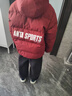 安踏兒童羽絨服男女大小童26春舒適保暖四防中長(cháng)羽絨服A72547901H 曬單實(shí)拍圖