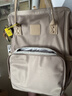 圣愛(ài)貝（Alamom）媽咪包雙層背奶包大容量外出輕便雙肩背時(shí)尚外出媽媽母嬰包奶爸包 【雙層27L】帕格尼尼咖Plus（Type-C接口） 曬單實(shí)拍圖