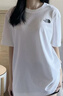 北面（The North Face）北面休閑短袖男女款舒適寬松半袖透氣戶(hù)外休閑運動(dòng)T恤 白色 S 曬單實(shí)拍圖