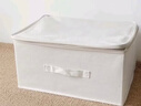 邦尼美家收納箱家用可水洗衣服整理箱衣柜衣物大容量?jì)ξ锵?超大號56L 曬單實(shí)拍圖