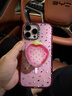 CASETIFY 粉紅氣泡系列 磁吸Magsafe防摔手機殼 適用于iPhone17/16/15 Air/Plus/Pro/Max 蘋(píng)果手機殼 糖果波點(diǎn)（粉紅氣泡Magsafe） iPhone 16  曬單實(shí)拍圖