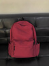 viney書(shū)包女時(shí)尚大容量小學(xué)初中高中大學(xué)生高顏值雙肩包輕便旅游旅行包 【酒紅】女生實(shí)用走心 百搭休閑簡(jiǎn)約通勤包 曬單實(shí)拍圖
