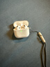 品勝 適用AirPods4保護套 AirPods四代保護殼通用降噪版蘋(píng)果耳機保護套透明軟殼防摔防刮 含掛繩 曬單實(shí)拍圖