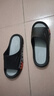 回力男士防滑耐磨時(shí)尚潮流涼拖鞋pvc浴室家居百搭拖鞋 黑灰色 42-43 曬單實(shí)拍圖