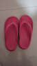 樸西居家室內女士涼拖防滑舒適一體成型浴室沙灘人字拖情侶拖鞋男士 樹(shù)莓色 本店爆款色 38-39 曬單實(shí)拍圖