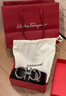 菲拉格慕（Ferragamo）男士雙面GANCINI可調式腰帶 0464231_C_95 禮物送男友 曬單實(shí)拍圖